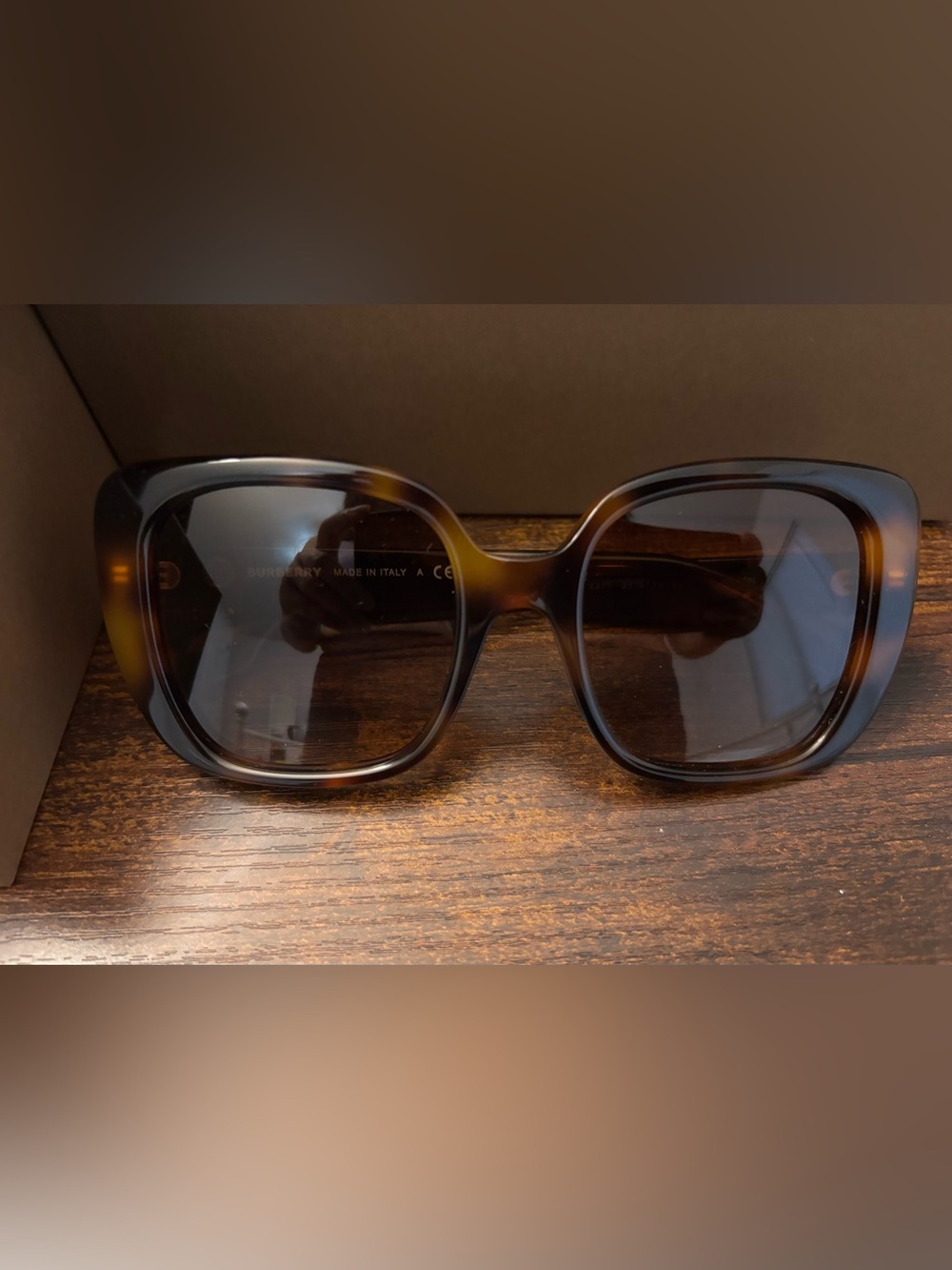 Burberry Helena Tortoiseshell Sunglasses